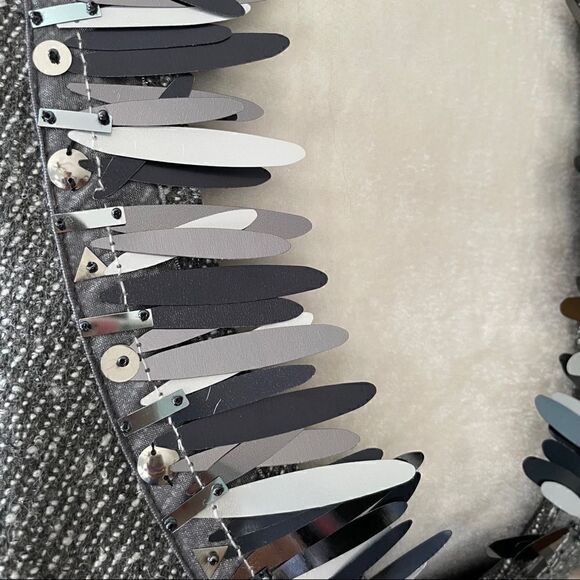 Anna Sui target tweed fringe sequin mini dress - Picture 5 of 11